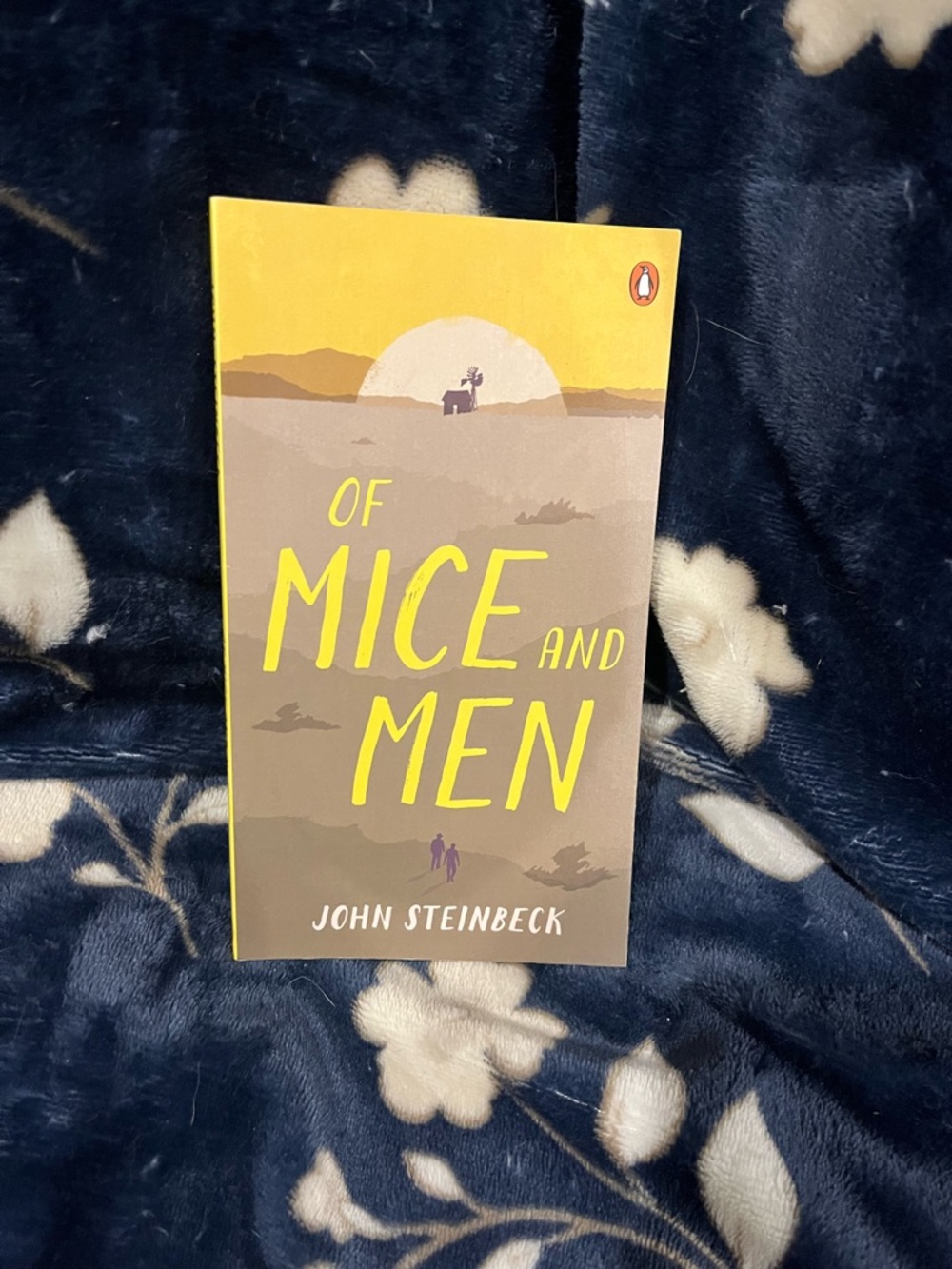 Penguin Classics Of Mice and Men - Yellow & Brown Cover
